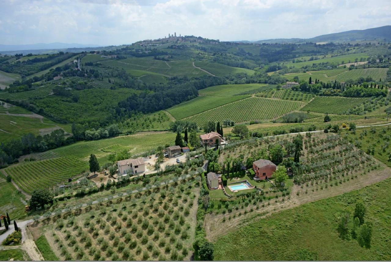 Il Fienile Villa San Gimignano Exteriör bild