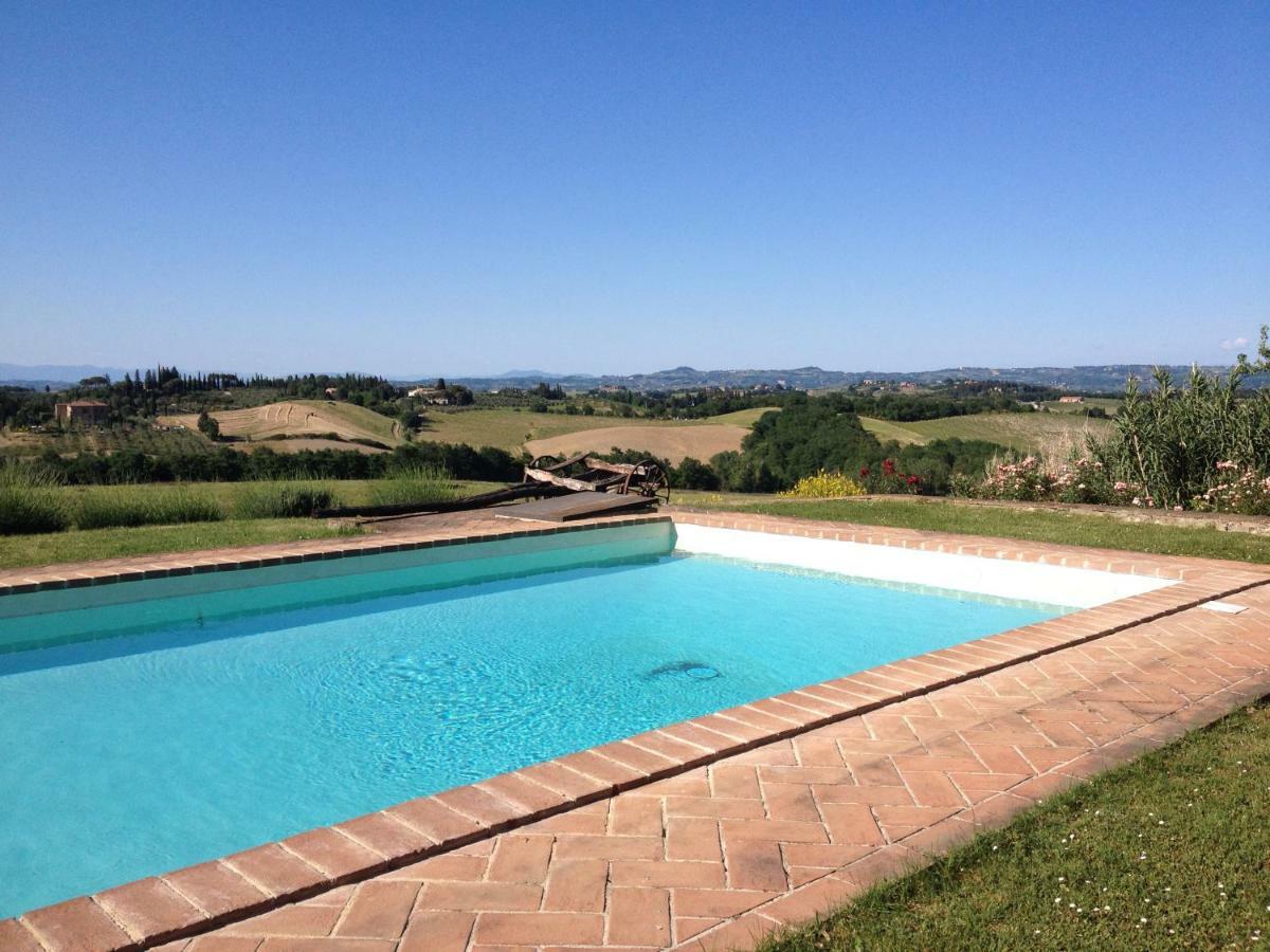 Il Fienile Villa San Gimignano Exteriör bild