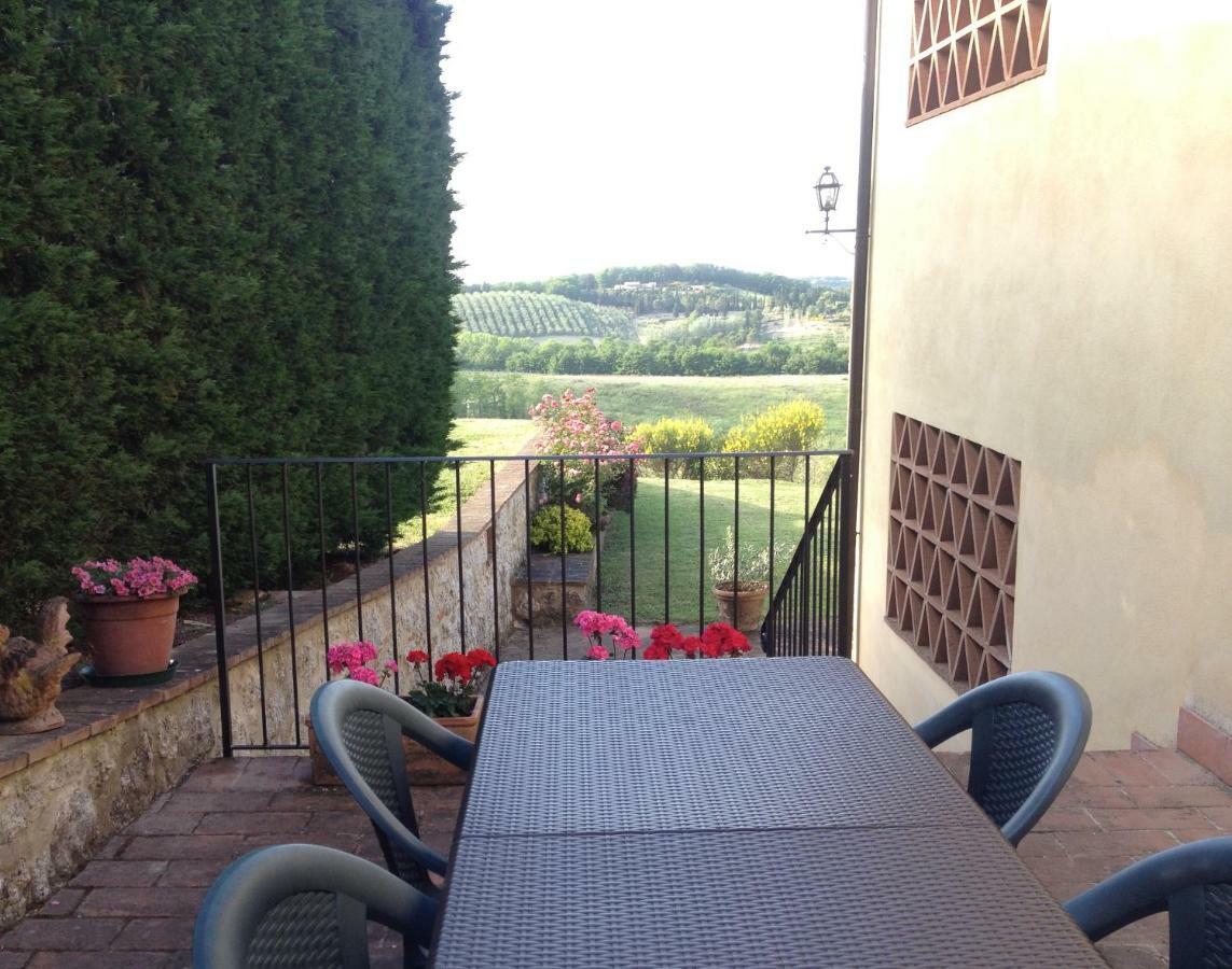 Il Fienile Villa San Gimignano Exteriör bild